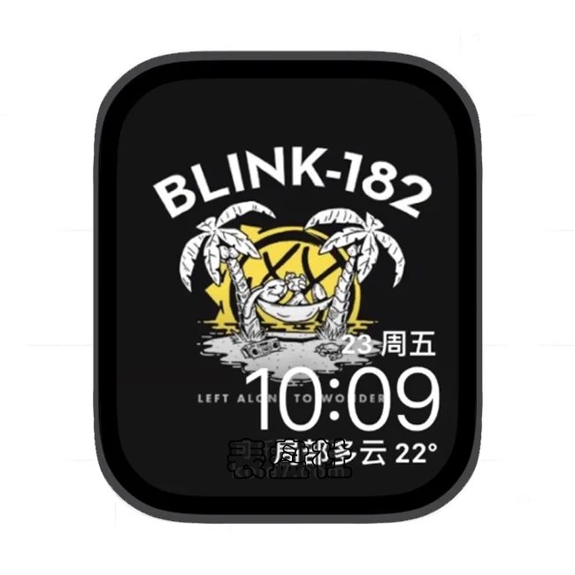 插画苹果手表iwatch壁纸表盘