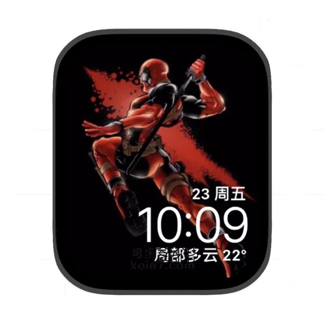 超级英雄归来苹果手表iwatch壁纸表盘