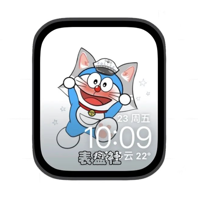 灰太狼哆啦梦苹果手表iwatch壁纸表盘