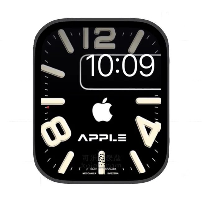 APPLE苹果数字苹果手表iwatch壁纸表盘