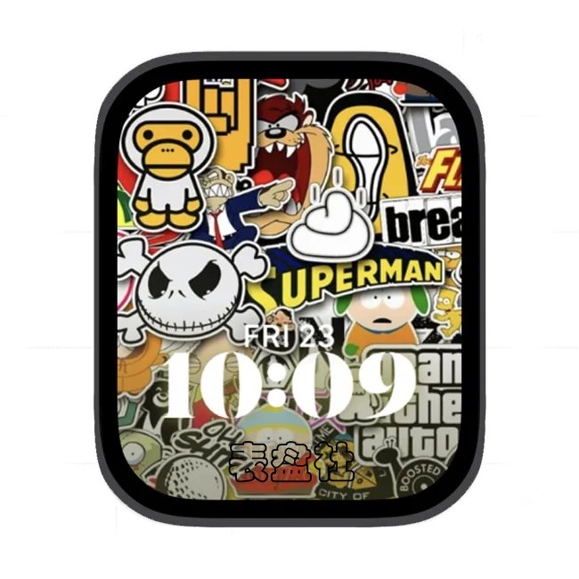 卡通动漫苹果手表iwatch壁纸人像表盘