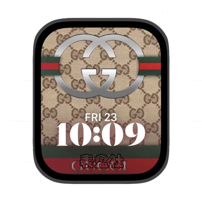 GUcci古驰苹果手表iwatch壁纸人像表盘