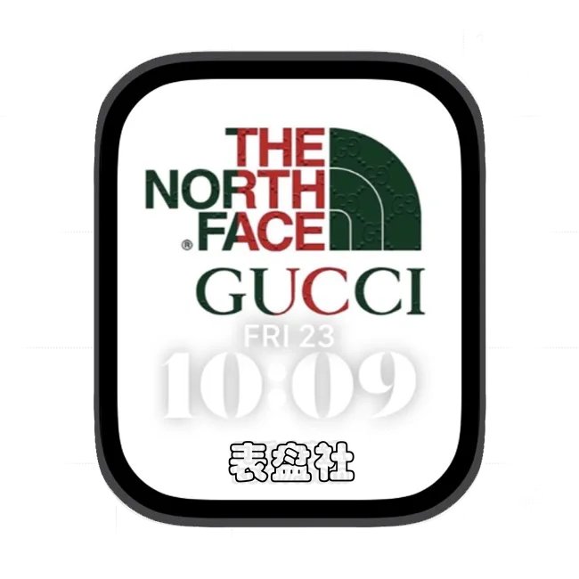 GUCCI古驰苹果手表iwatch壁纸人像表盘