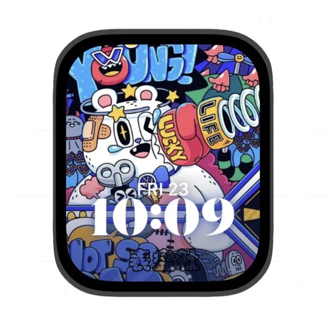 卡通动漫苹果手表iwatch壁纸人像表盘
