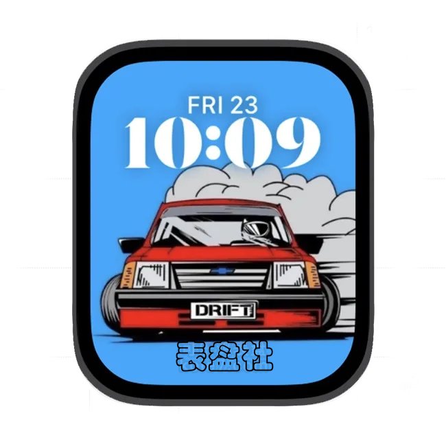 赛车苹果手表iwatch壁纸人像表盘