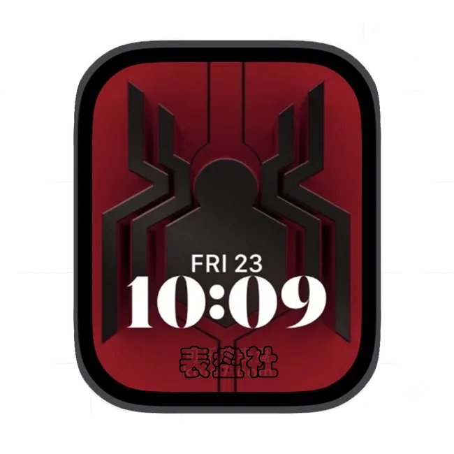 蜘蛛苹果手表iwatch壁纸人像表盘