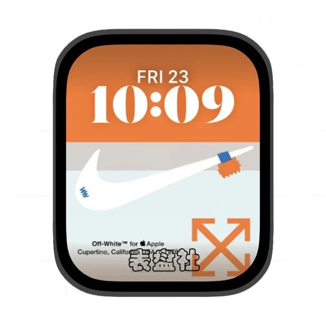 NIKE耐克苹果手表iwatch壁纸人像表盘