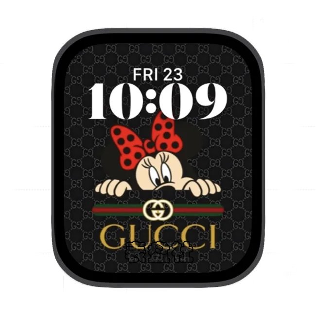 GUCCI古驰迪士尼米老鼠苹果手表iwatch壁纸人像表盘
