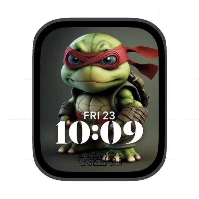 忍者神龟苹果手表iwatch壁纸人像表盘