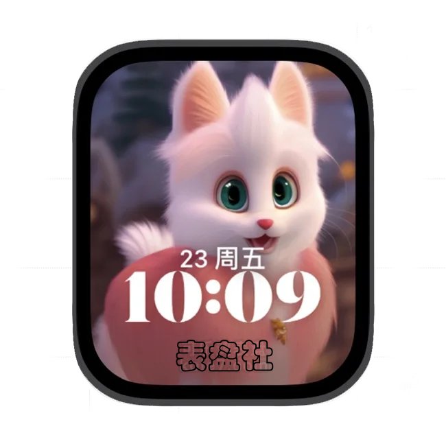 苹果手表iwatch壁纸人像表盘