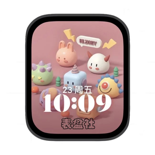 苹果手表iwatch壁纸人像表盘