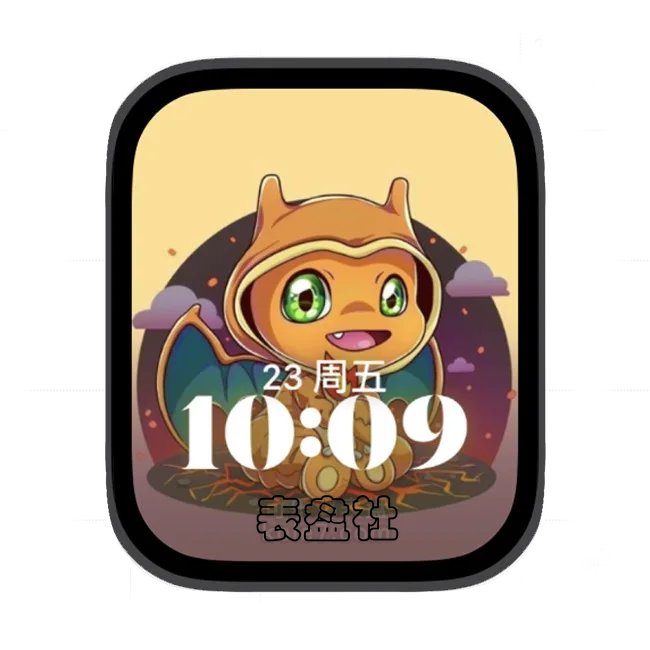 AI苹果手表iwatch壁纸人像表盘