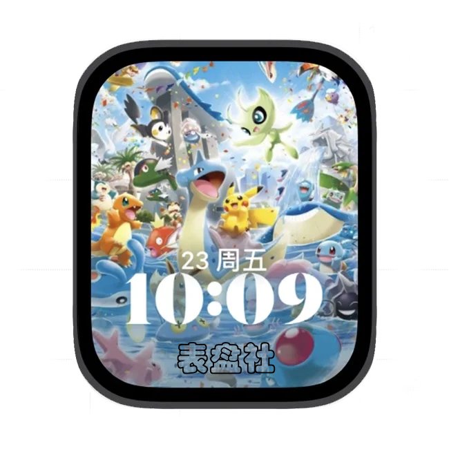 迪士尼游乐场苹果手表iwatch壁纸人像表盘