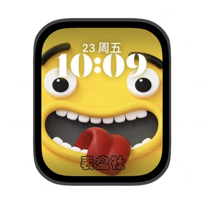 小黄人苹果手表iwatch壁纸人像表盘