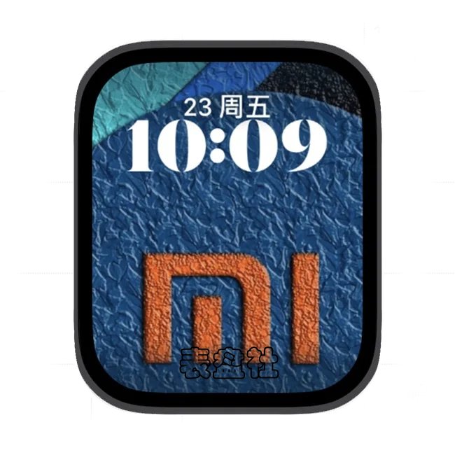 小米logo苹果手表iwatch壁纸人像表盘