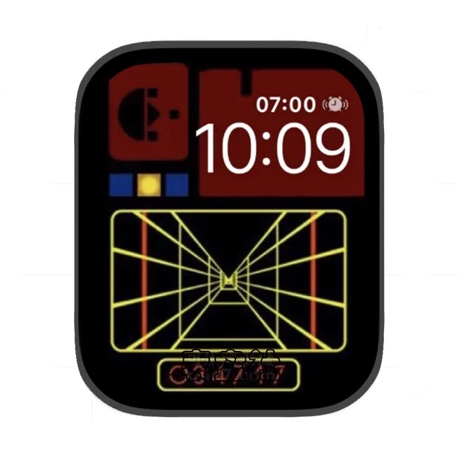网状闹钟苹果手表iwatch壁纸表盘