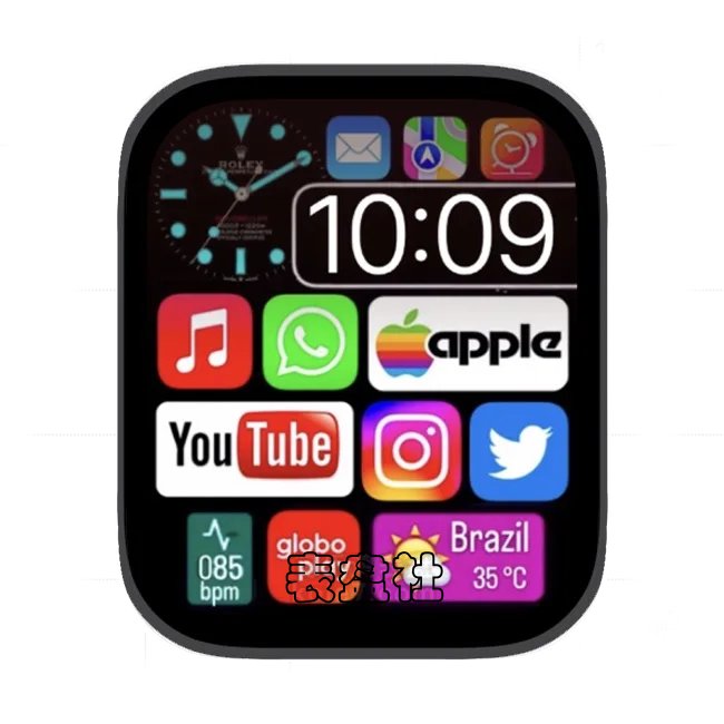 手机页面软件单盘式苹果手表iwatch壁纸表盘