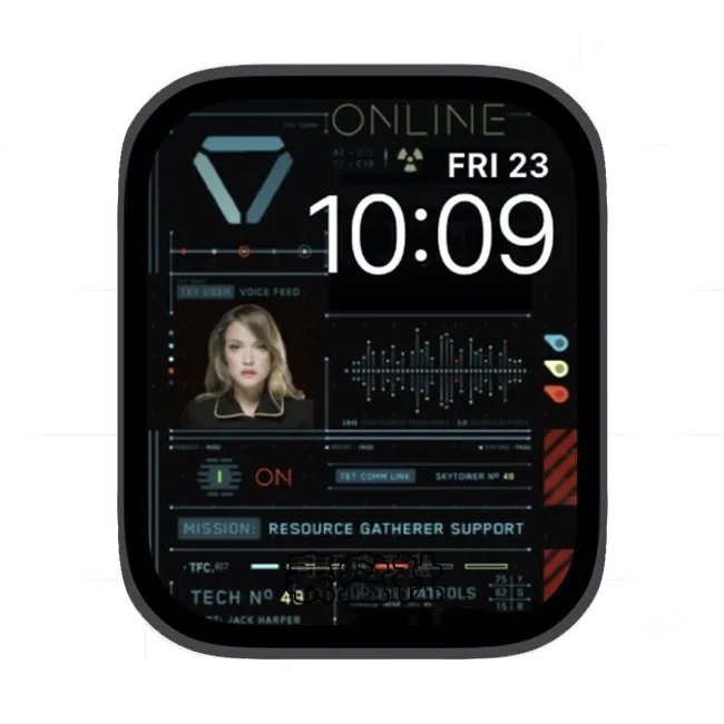 人物资料数据苹果手表iwatch壁纸表盘