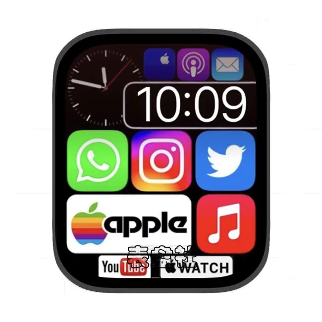 手机页面软件单盘式苹果手表iwatch壁纸表盘