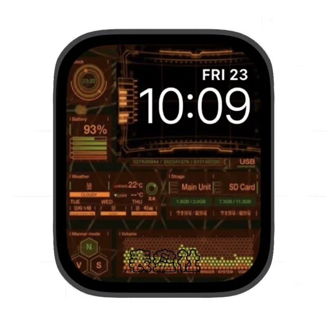 经典小游戏苹果手表iwatch壁纸表盘