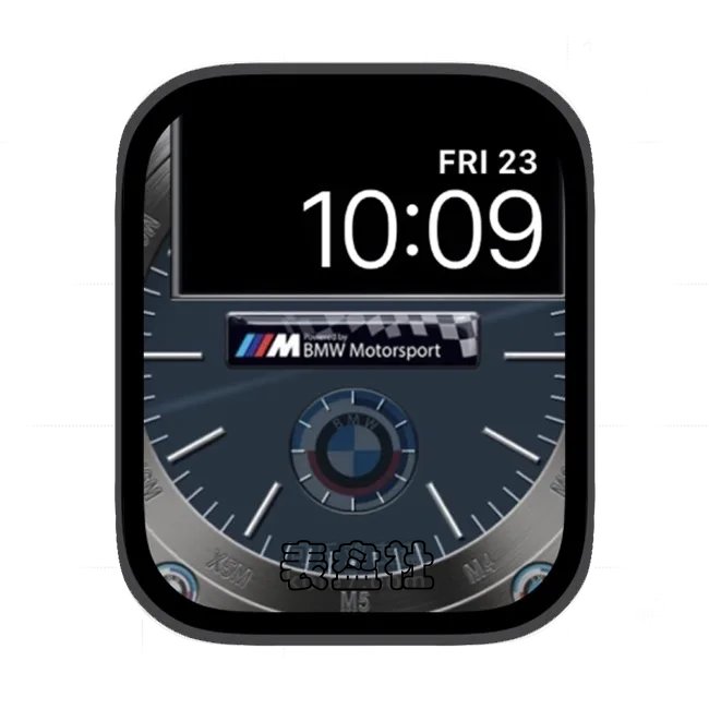 宝马车标苹果手表iwatch壁纸表盘
