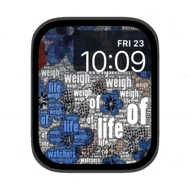 英文苹果手表iwatch壁纸表盘