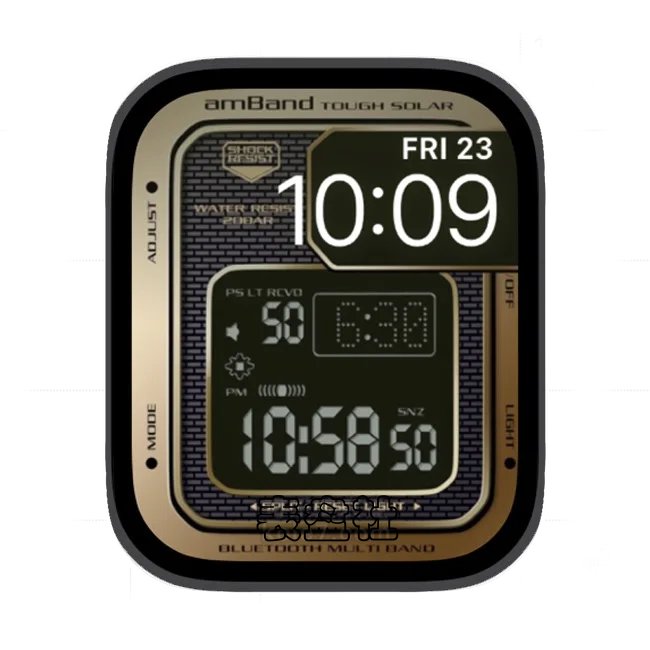 .复古多功能小方屏时间jpg苹果手表iwatch壁纸表盘