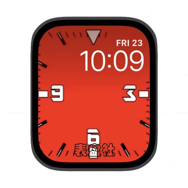 玫瑰红简约数字苹果手表iwatch壁纸表盘