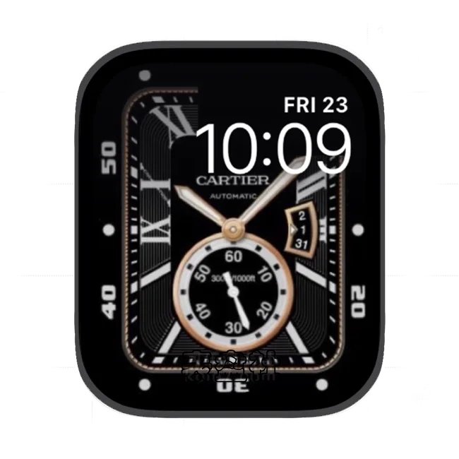 Cartier卡地亚单盘式苹果手表iwatch壁纸表盘