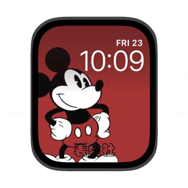 迪士尼米老鼠简约苹果手表iwatch壁纸表盘
