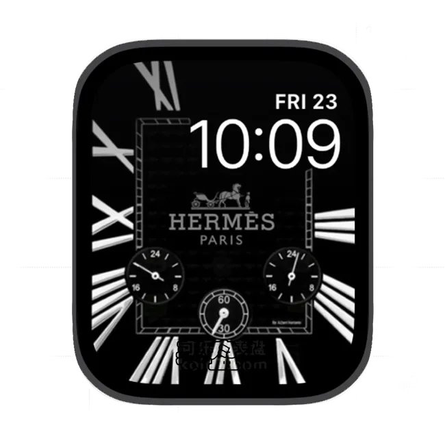 HERME爱马仕三盘式苹果手表iwatch壁纸表盘