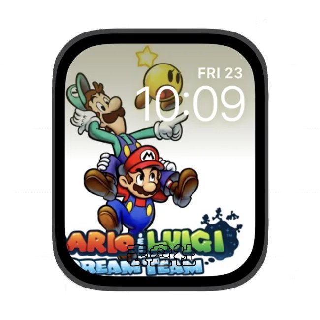 马里奥苹果手表iwatch壁纸表盘
