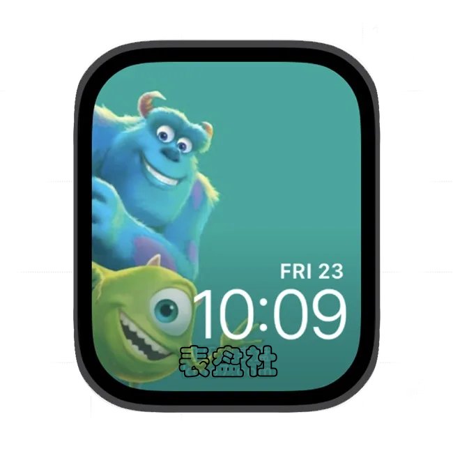 怪物电力公司苹果手表iwatch壁纸表盘