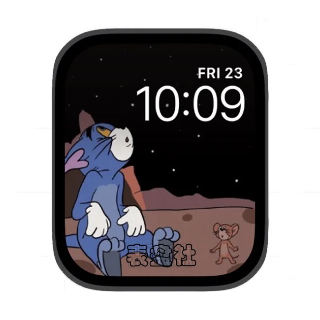 猫和老鼠苹果手表iwatch壁纸表盘