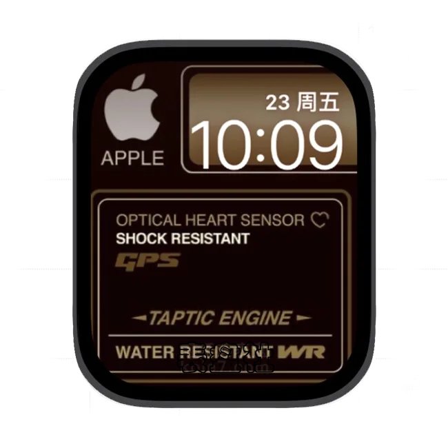 apple复古小方屏苹果手表iwatch壁纸表盘