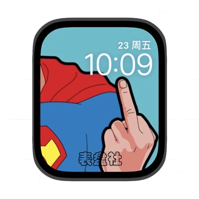 来自漫威英雄的鄙视苹果手表iwatch壁纸表盘
