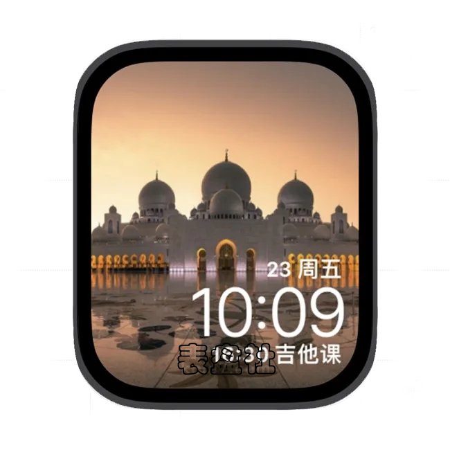 城市建筑苹果手表iwatch壁纸表盘