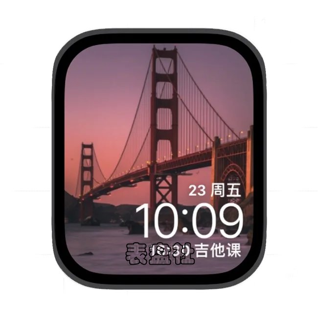 海大桥-苹果手表iwatch壁纸表盘