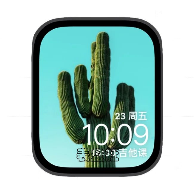 仙人掌苹果手表iwatch壁纸表盘