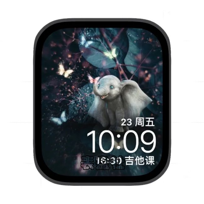 小象苹果手表iwatch壁纸表盘