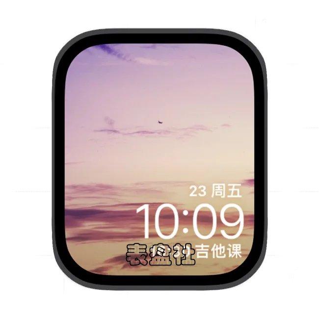 落日黄昏苹果手表iwatch壁纸表盘
