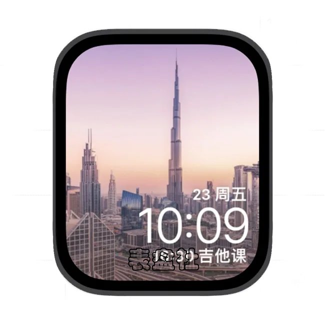 迪拜地标高楼苹果手表iwatch壁纸表盘
