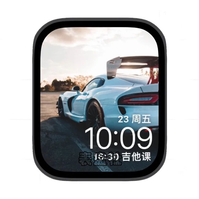 跑车法拉利苹果手表iwatch壁纸表盘