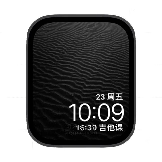 荒漠苹果手表iwatch壁纸表盘