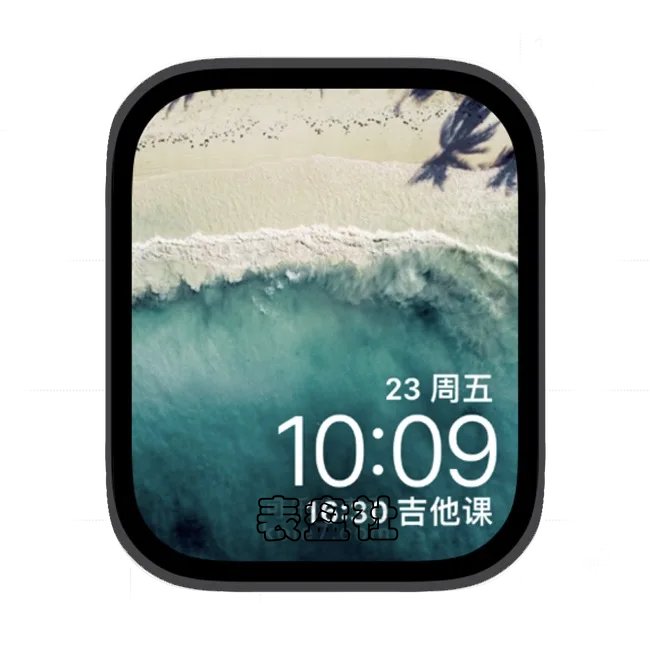 海景苹果手表iwatch壁纸表盘