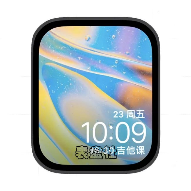 色彩苹果手表iwatch壁纸表盘