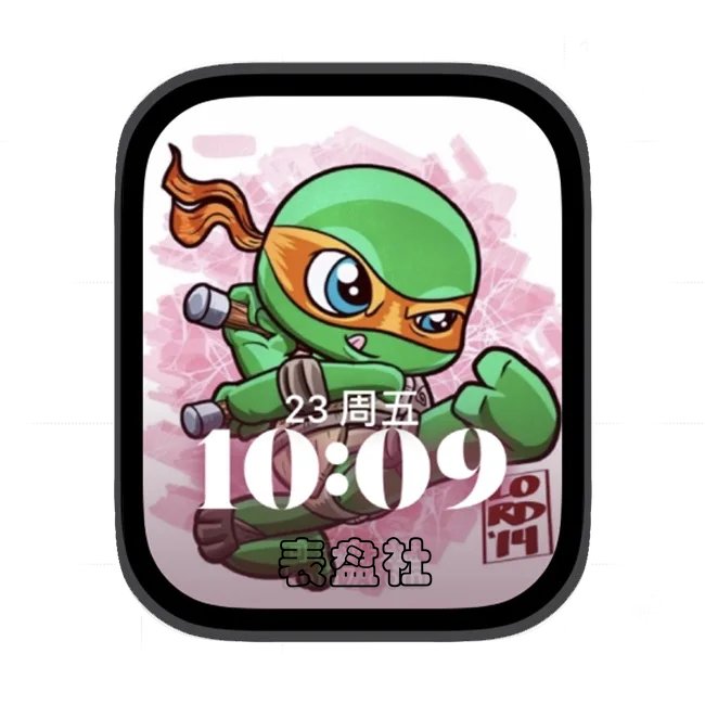 忍者神龟苹果手表iwatch壁纸人像表盘