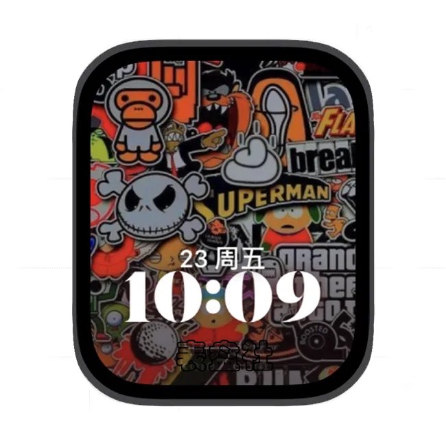 卡通动漫苹果手表iwatch壁纸人像表盘