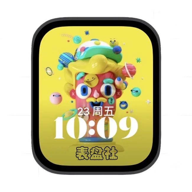 苹果手表iwatch壁纸人像表盘