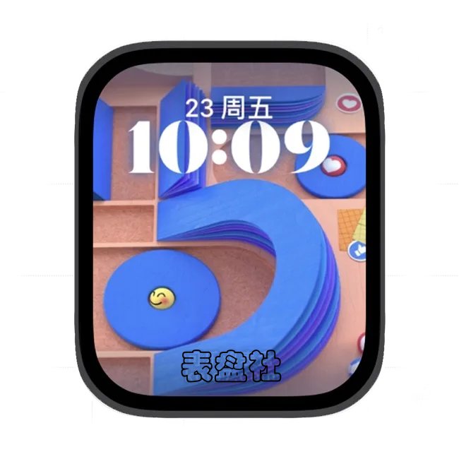 苹果手表iwatch壁纸人像表盘